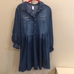 Girls/tween denim dress